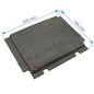 10173388116053 - Plaque de protection de coté pour convecteur Godin 388117
