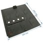 12402326800 - Plaque arrière droite nouveau modele pour insert Godin 3268 3283
