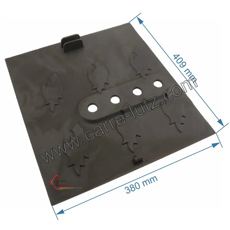 12404326800 - Plaque arrière gauche nouveau modele pour insert Godin 3268 3283