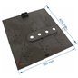 12404326800 - Plaque arrière gauche nouveau modele pour insert Godin 3268 3283