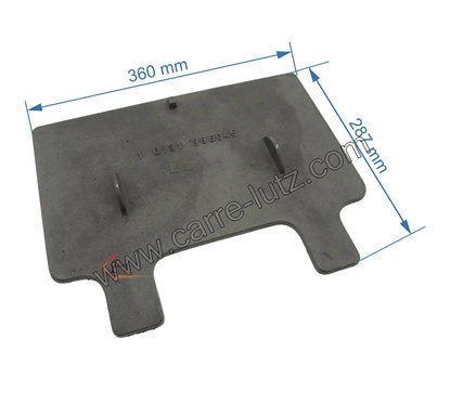 10131996045053 - Deflecteur de foyer Godin 362110