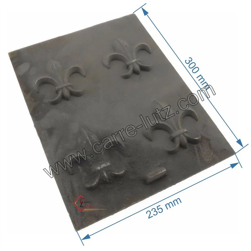 10160996059001 - Plaque arriere de foyer Godin 362110