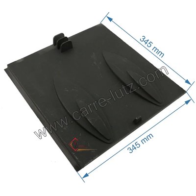 702611  10160335800 - Plaque arriere de foyer Godin 3358 remplacé par 704867 144,80 €