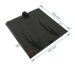 702611  10160335800 - Plaque arriere de foyer Godin 3358 remplacé par 704867 144,80 €