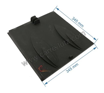 10160335800 - Plaque arriere de foyer Godin 3358 remplacé par 704867