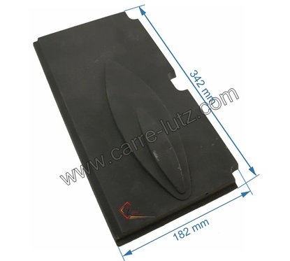 702613 10167335800 - Plaque laterale arriere gauche de foyer Godin 3358 38,70 €