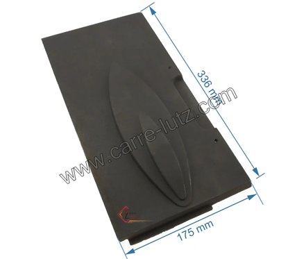 702614  10166335800 - Plaque laterale avant droit de foyer Godin 3358 27,20 €