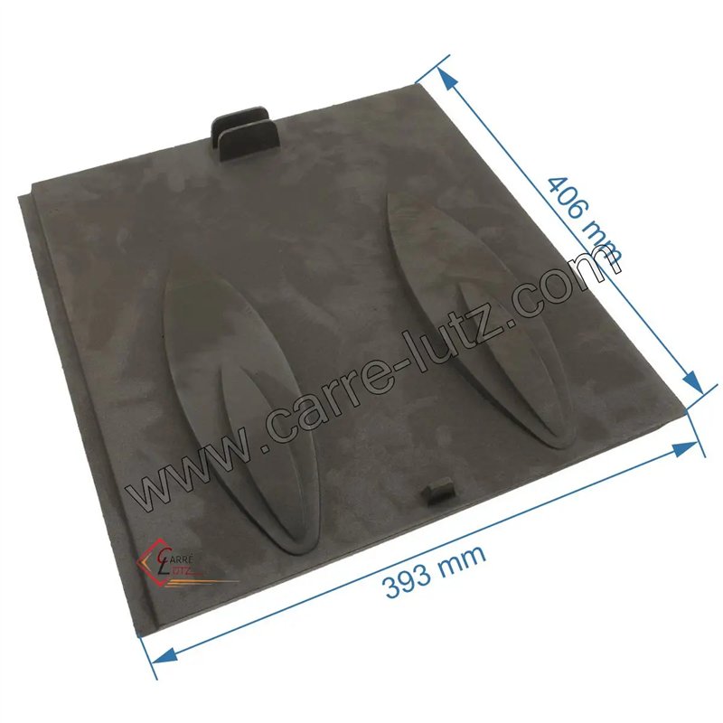 702619  10160336800 - Plaque arriere de foyer Godin 3368 - épuisé remplacé par 704989 81,00 €