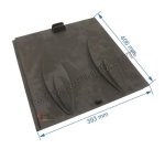 702619  10160336800 - Plaque arriere de foyer Godin 3368 - épuisé remplacé par 704989 81,00 €