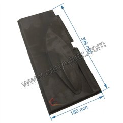 702621  10166336800 - Plaque laterale avant droit de foyer Godin 3368 111,60 €