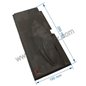 10166336800 - Plaque laterale avant droit de foyer Godin 3368 10166336800 - Plaque laterale avant droit de foyer Godin 3368