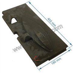 702622  Plaque laterale avant gauche 10165336800 de foyer Godin 3368 44,30 €