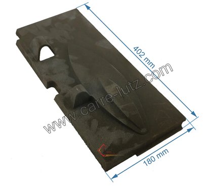 702622  Plaque laterale avant gauche 10165336800 de foyer Godin 3368 44,30 €