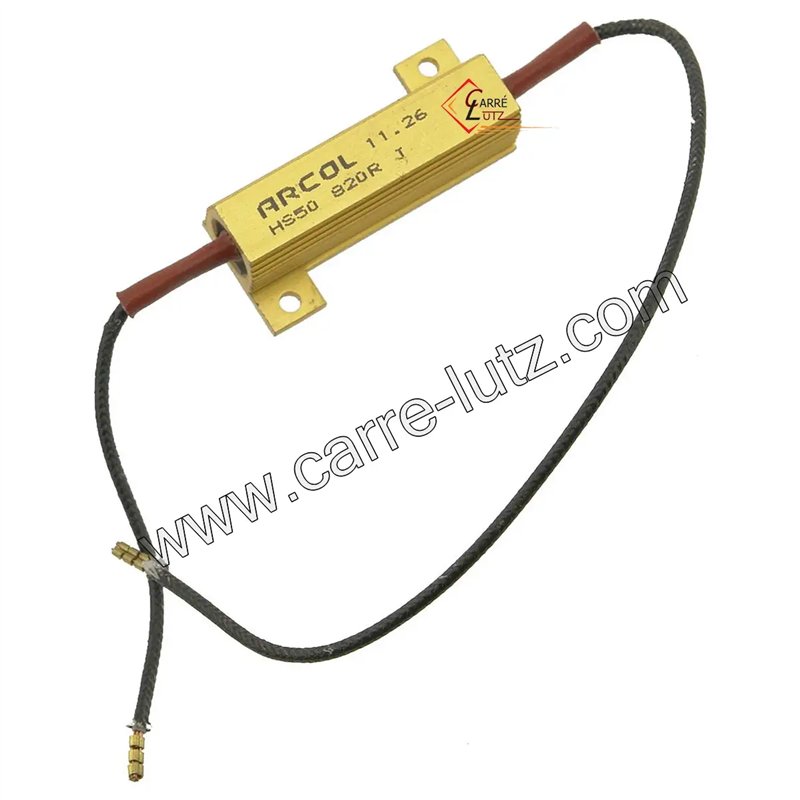 702623  00001304788 - Résistance ARCOL 820 OHMS 50W de soufflerie Godin 3368 23,50 €