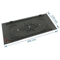 702626  10160665101000 - Plaque arriere de foyer d insert Godin 665101 56,70 €