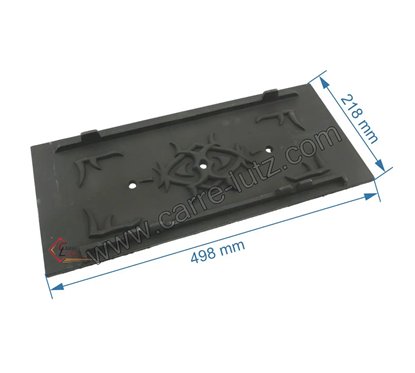 702626  10160665101000 - Plaque arriere de foyer d insert Godin 665101 56,70 €