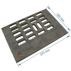 702630  CH710083162 - Grille gauche de foyer Godin 3162 45,20 €