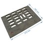 CH710083162 - Grille gauche de foyer Godin 3162