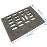 702630  CH710083162 - Grille gauche de foyer Godin 3162 45,20 €