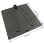 20160125800 - Plaque arriere de foyer Godin 1258