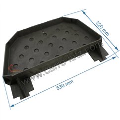 702633  CH82048871270 - Deflecteur de foyer Godin 1270 72,10 €