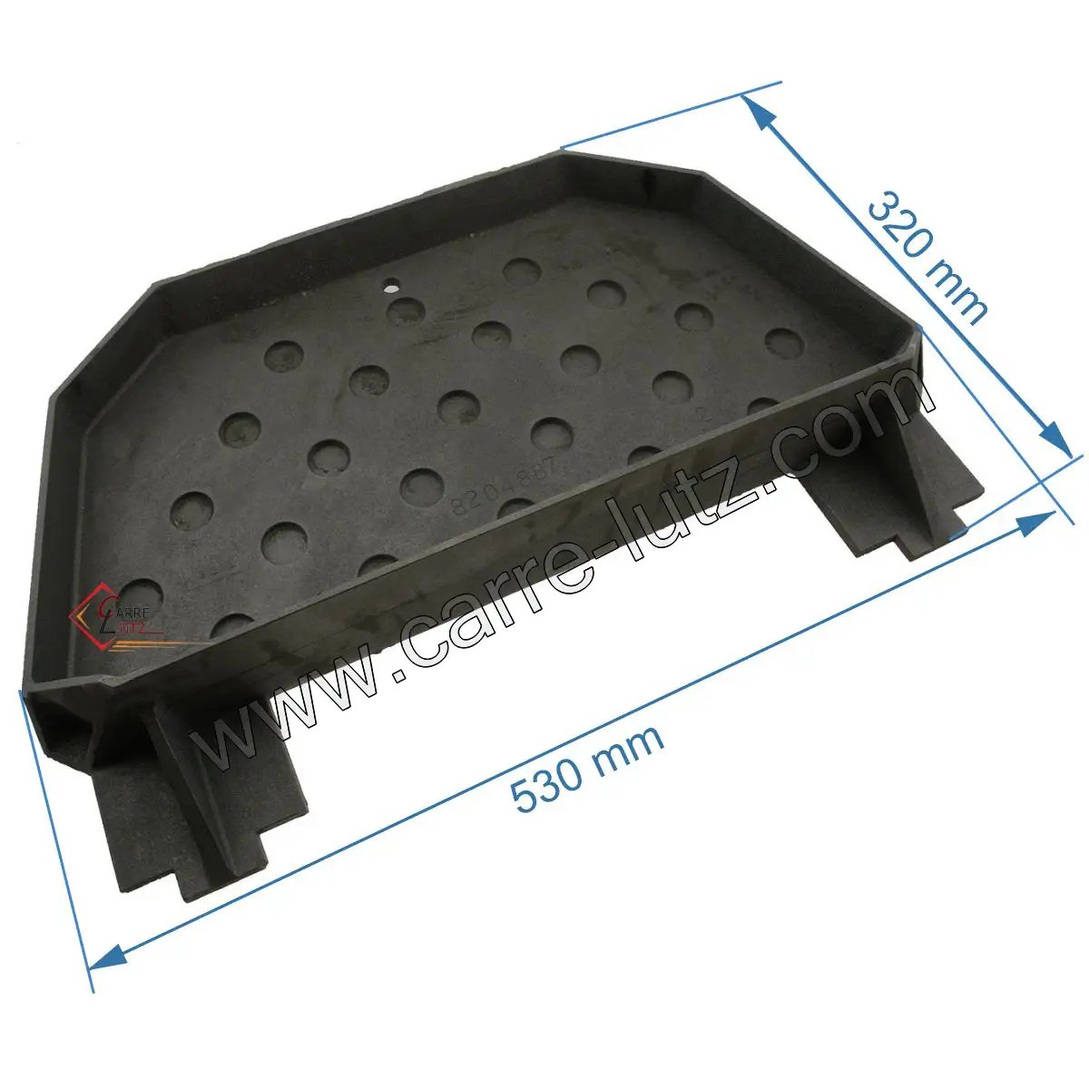 702633  CH82048871270 - Deflecteur de foyer Godin 1270 72,10 €