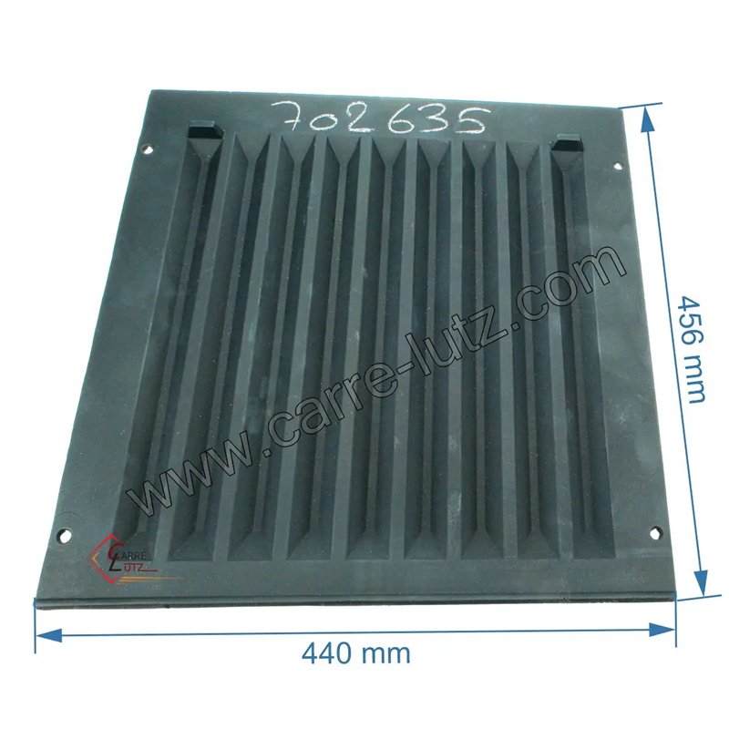 10111660104000 - Plaque arriere decor de foyer Godin 660104