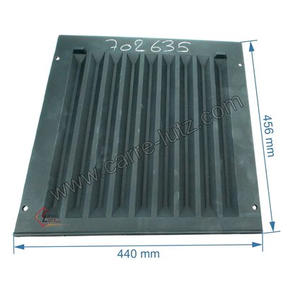 702635  10111660104000 - Plaque arriere decor de foyer Godin 660104 129,50 €