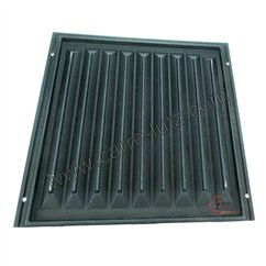 10111660104000 - Plaque arriere decor de foyer Godin 660104