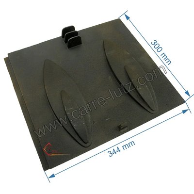 702636  10160665303000 - Plaque arriere de foyer d insert Godin 665303 140,30 €