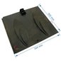 10160665303000 - Plaque arriere de foyer d insert Godin 665303