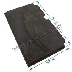702638  1016766530300 - Plaque laterale arriere gauche de foyer Godin 665303 49,10 €