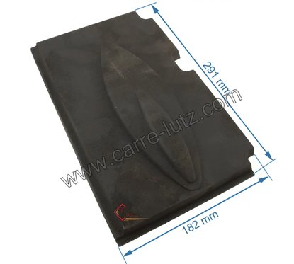 702638  1016766530300 - Plaque laterale arriere gauche de foyer Godin 665303 49,10 €