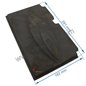 1016766530300 - Plaque laterale arriere gauche de foyer Godin 665303