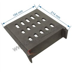 702652 CP013922 - Grille foyére droite de foyer Godin 374102 126,90 €