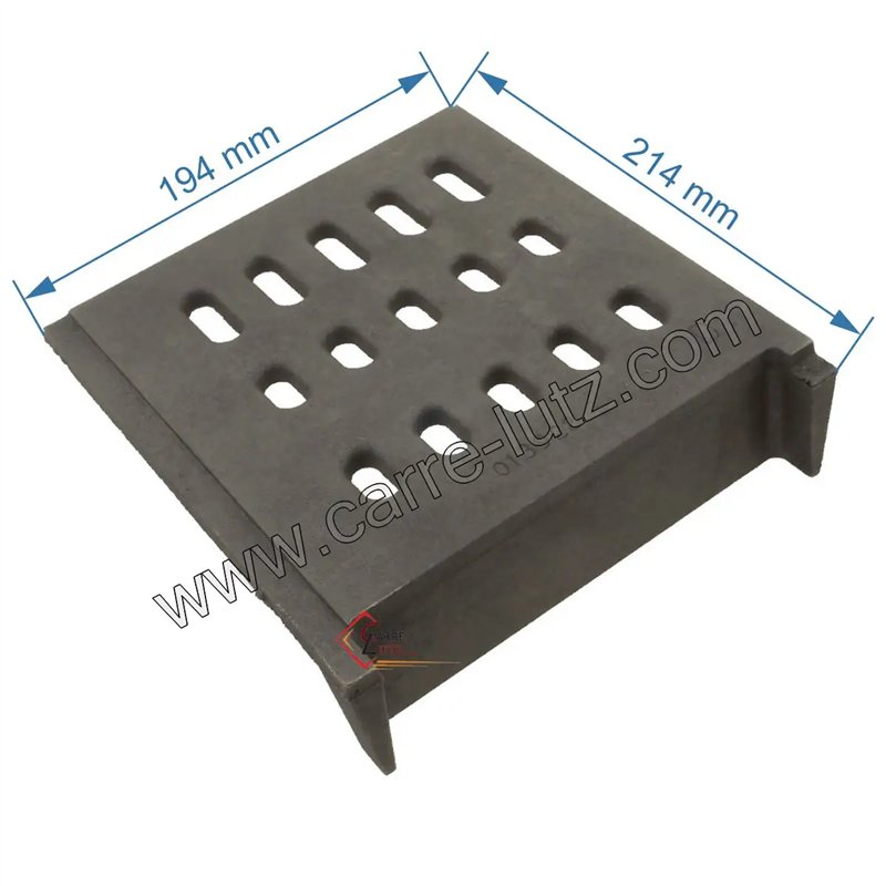 CP013922 - Grille foyére droite de foyer Godin 374102