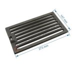 702657  1531006 - Grille de cuisinère 240171 240175 Godin 80,80 €