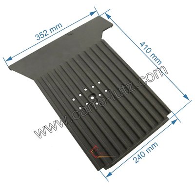 702659  1030187 - Plaque de fond de foyer de cuisinère 240171 240175 Godin 146,70 €