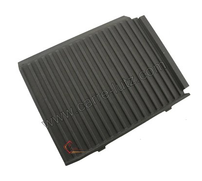 1030186 - Plaque latérale droite de foyer de cuisinère 240171 Godin