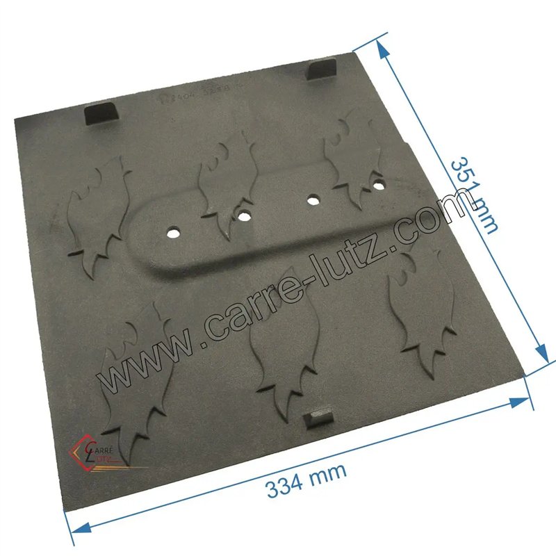 702671  12404325853 - Plaque arrière gauche pour insert Godin 3258 NM 129,60 €