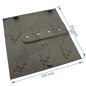 12404325853 - Plaque arrière gauche pour insert Godin 3258 NM