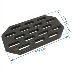 702673  10215388108053 - Grille bois de foyer Godin 388108 95,60 €