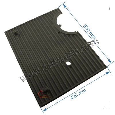 702686  Plaque arrière droite 12402660125053 de foyer Godin 660125 214,40 €