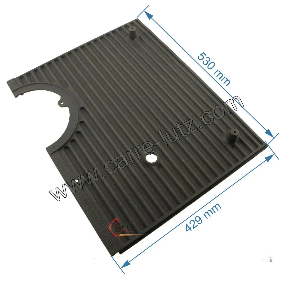 702687  Plaque arrière gauche 12404660125053 de foyer Godin 660125 321,20 €