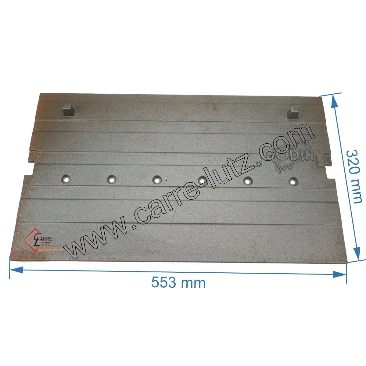 702695  Plaque arrière de foyer CP017437 Godin modane 262,90 €