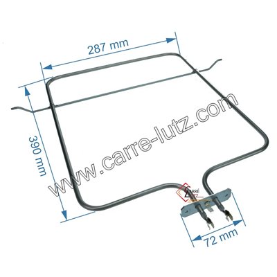 703161 05051652 - Résistance 1200W de sole de four Siltal Far 51603 14,50 €