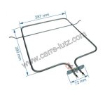 703161  05051652 - Résistance 1200W de sole de four Siltal Far 51603 14,50 €