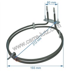 20390063  Résistance circulaire 2100W 468142, 488922 de four Gorenje  11,90 €