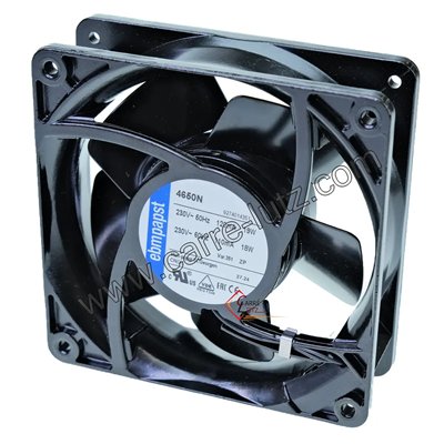 23190020  Ventilateur 19W 120x120x38 mm metal 52,20 €