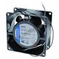 Ventilateur 80x80x38 structure et helice en metal